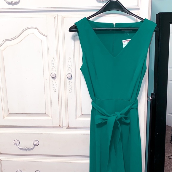 Calvin Klein Pants & Jumpsuits Calvin Klein Green Jumpsuit Poshmark